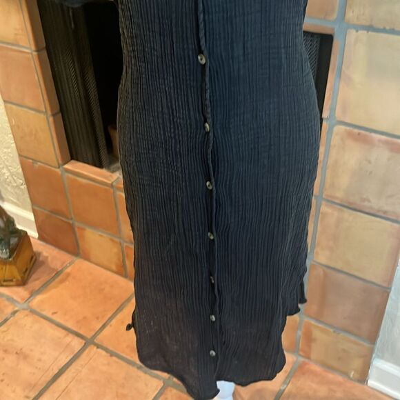 The Lucia Sheer Black Midi Dress by Anthropologie, size M - Picture 3 of 13